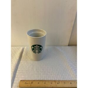Starbucks 2011 mermaid Siren ceramic travel cup mug
